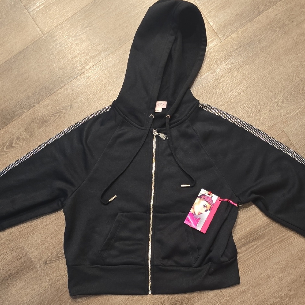 Black Paris Hilton Hoodie
